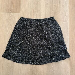 Rusty Floral Tiered Mini Skirt Size XS